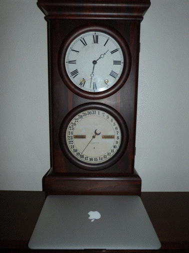 1878 Seth Thomas Calendar Clock